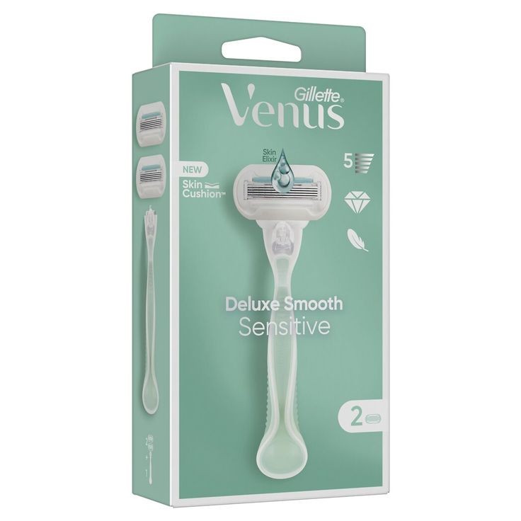 Bộ dao cạo lông vùng kín bikini và body Gillette Venus Smooth 5 lưỡi