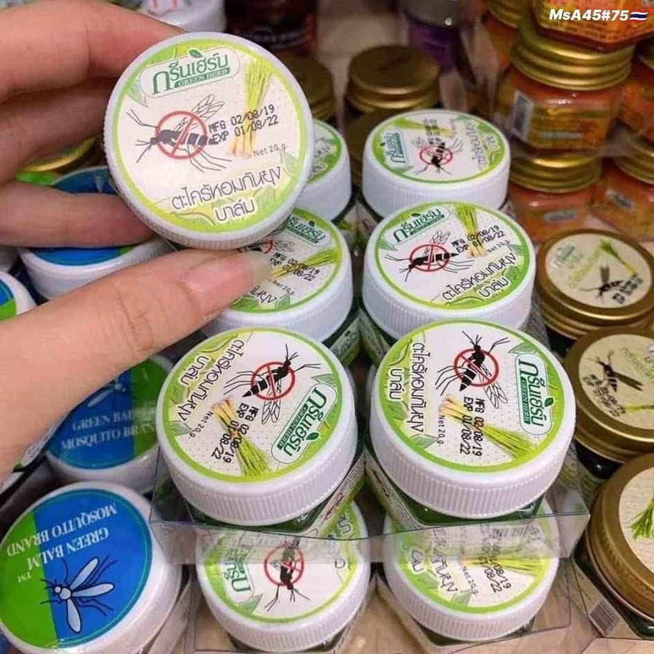 Cao sả bôi vết muỗi đốt thái lan