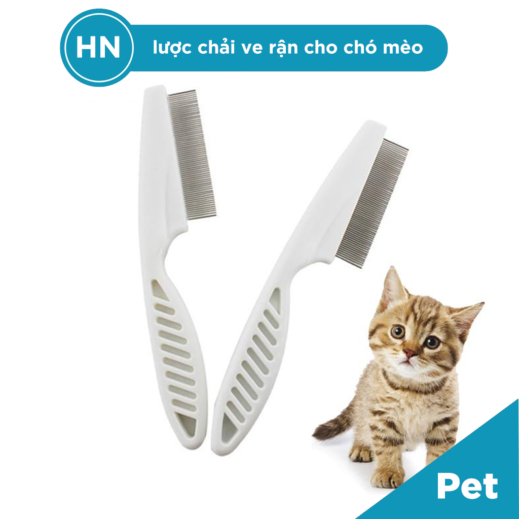 Lược chải ve rận cho chó mèo size lớn cho thú cưng chó mèo