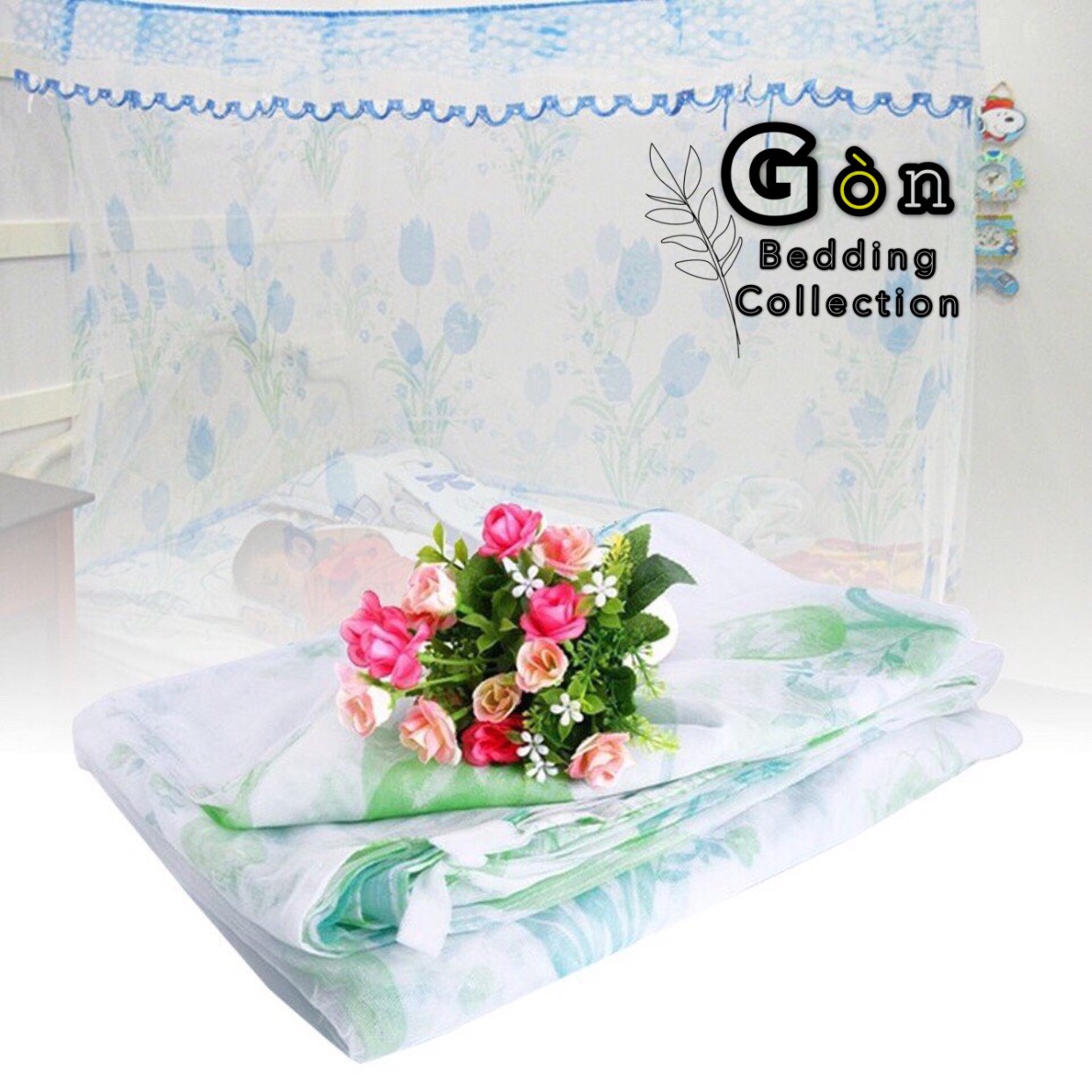 Màn Tuyn Cao Cấp Dệt May Chống Muỗi Hiệu Quả - Họa Tiết Đẹp , By. Gòn