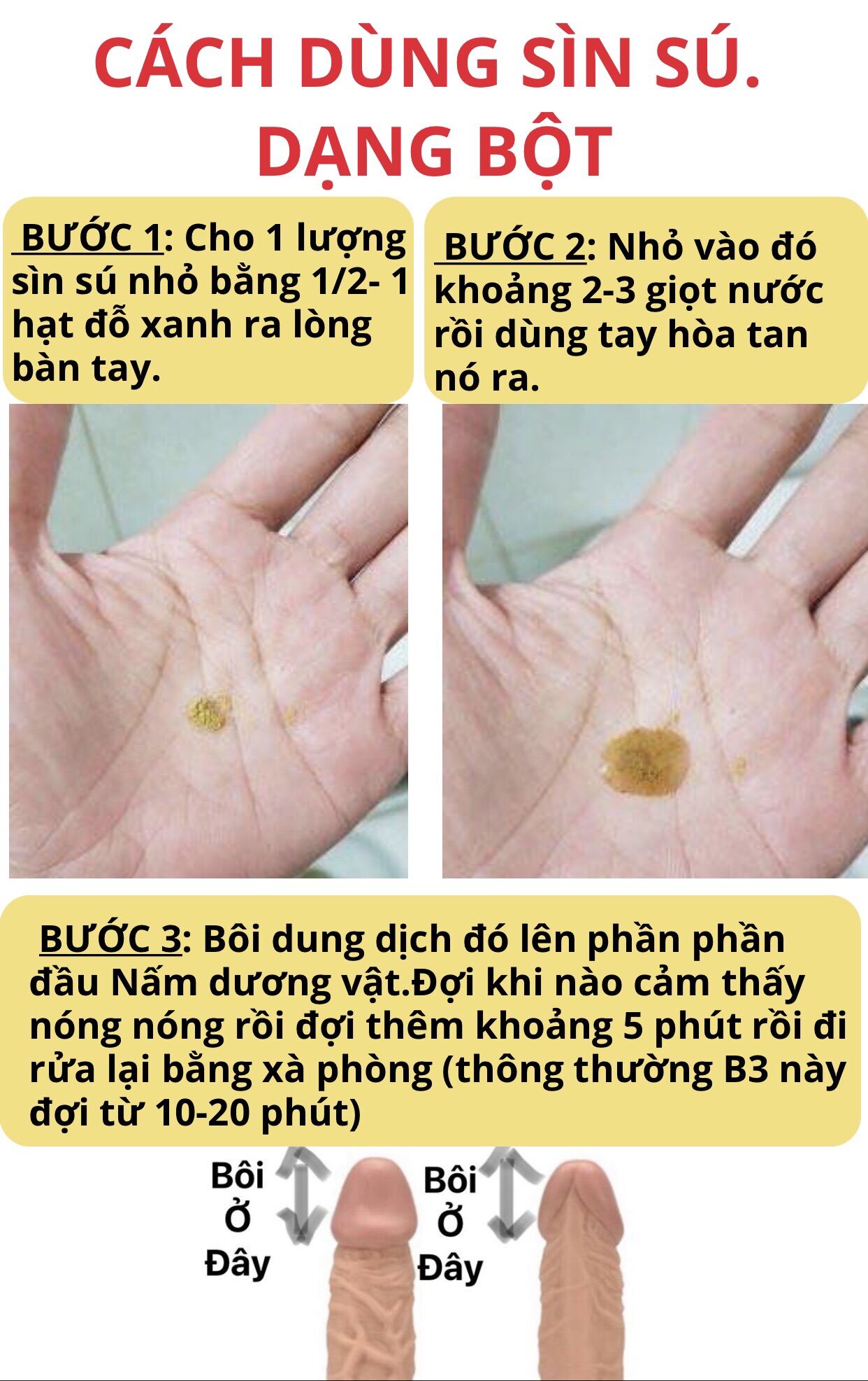 SÌN SÚ TÂY NGUYÊN - DẠNG BỘT LOẠI 1 TINH CHẤT SÌN SÚ 1