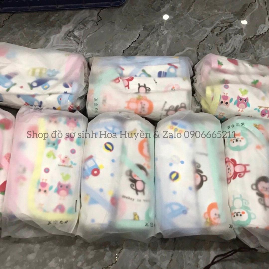 Chăn choàng chăn ủ bé sơ sinh có mũ D- 22 Khăn choàng có nón chuyên dùng cho bé sơ sinh Combo 2 cái