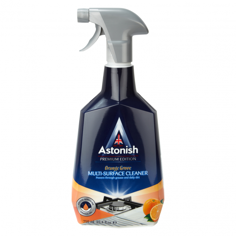 Bình xịt vệ sinh bếp hương cam Astonish C6790, 750ml, Thương hiệu Anh Quốc, Vệ Sinh Bếp Từ, Vệ Sinh Bếp Ga, Vệ Sinh Bếp Điện