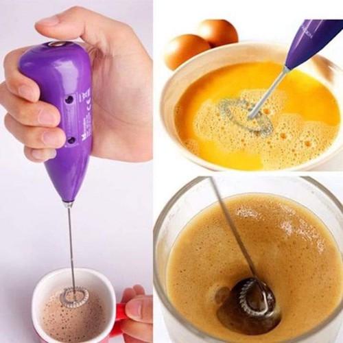 MÁY ĐÁNH TRỨNG MINI SIÊU HOT -  MÁY ĐÁNH TRỨNG, TẠO BỌT CÀ PHÊ CẦM TAY MINI TỐC ĐỘ ĐÁNH SIÊU CẤP TIẾT KIỆM THỜI GIAN CÔNG SỨC - MÁY ĐÁNH TRỨNG DÙNG PIN