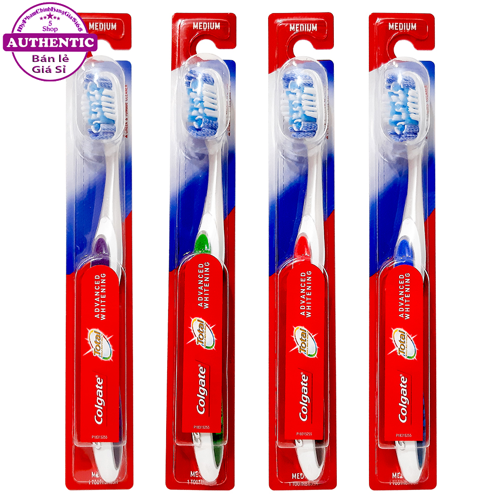Bàn Chải Đánh Răng COLGATE Total Advanced Whitening Medium
