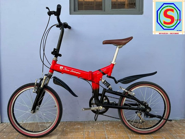 Xe Đạp Gấp Nhật Bãi Tonino Lamborghini khung sườn nhôm