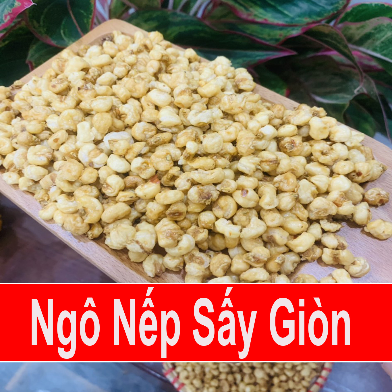 Đồ ăn vặt - 1kg ngô nếp sấy giòn thơm ngon tuyệt đỉnh - hula food