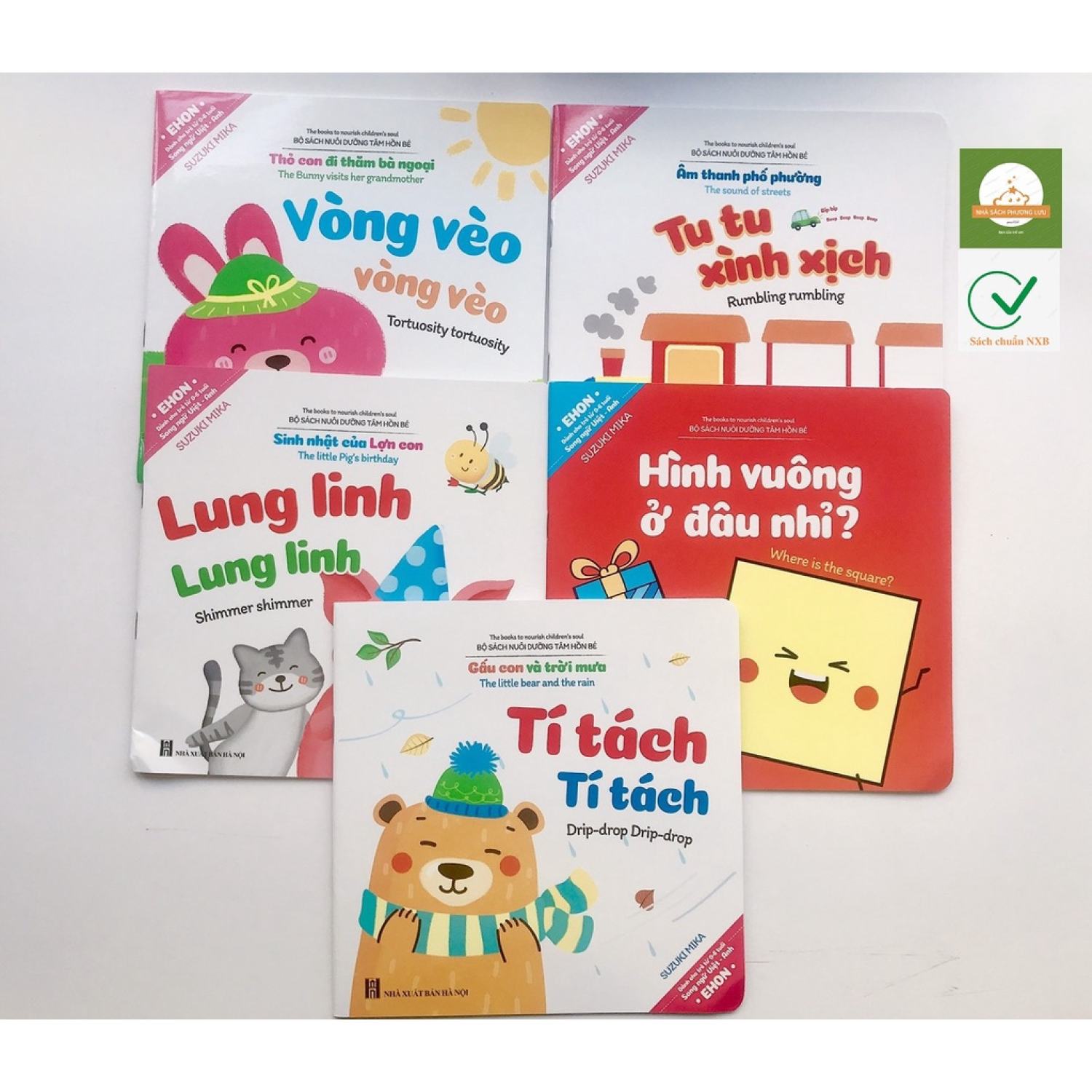 Ehon âm thanh - song ngữ việt anh dành cho bé 0 - 6 tuổi