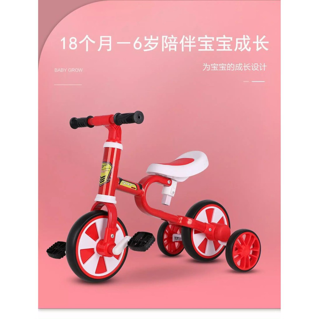 Xe chòi chân đa năng cho bé, hàng chính hãng kiêm xe thằng bằng, xe đạp 3 bánh giá rẻ