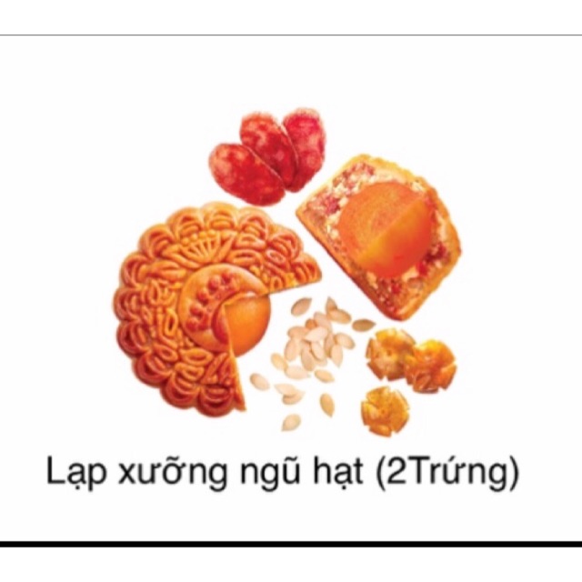 Bánh trung thu Kinh Đô 2 trứng 210g đặc biệt lạp xưởng ngũ hạt, bào ngư, jambon xá xíu, gà quay sốt XO