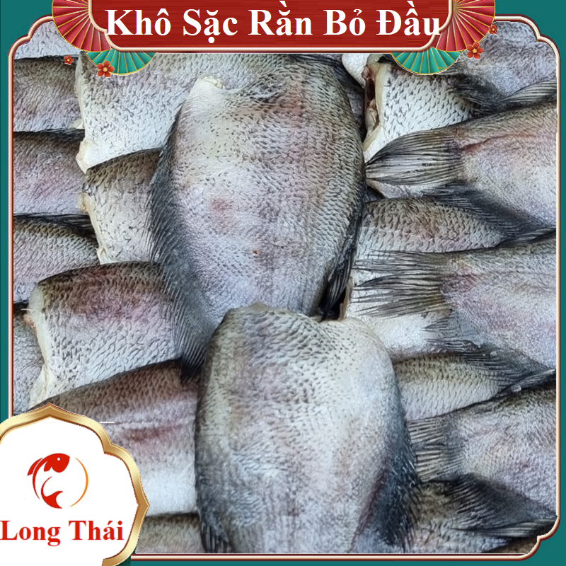 1 KG KHÔ CÁ SẠC KHÔNG LOẠI 1 ĐẶC SẢN ngon tuyệt cà mau - Long Thái