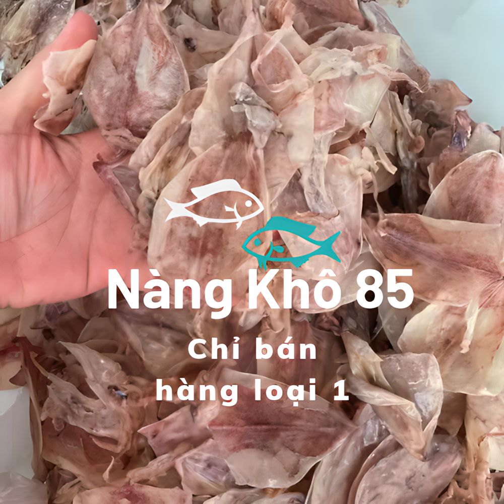 Khô mực đồng tiền, đặc sản khô mực miền trung