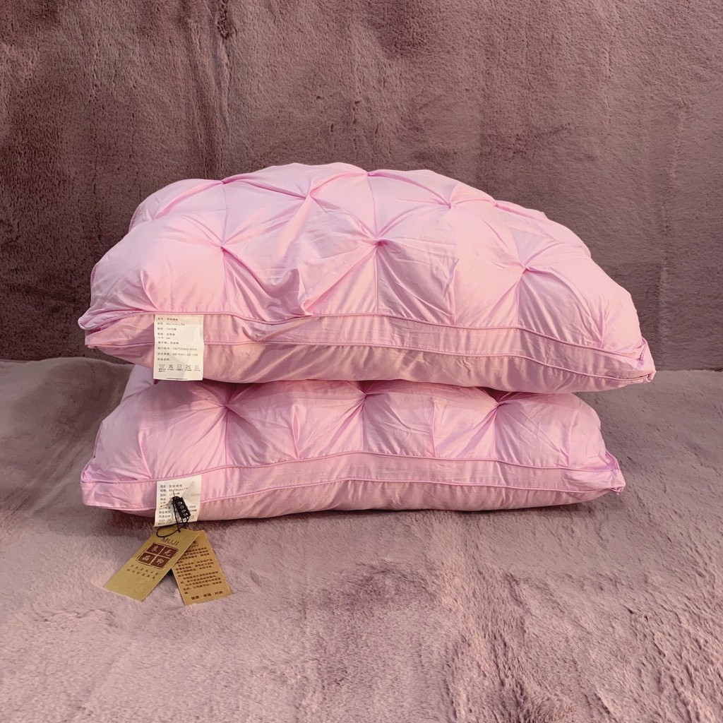 Ruột gối trám muji cao cấp ép hơi size 48x74cm, 1.8kg/đôi
