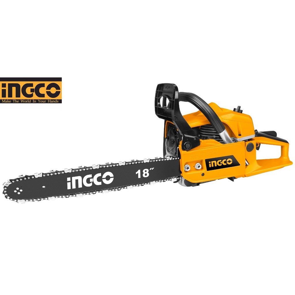 1.8kw - 445mm máy cưa xích xăng ingco gcs45185