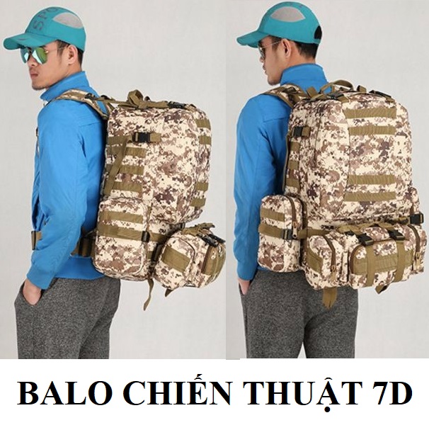 Balo chiến thuật 7d phong cách pubg trend game – balo du lịch tiện dụng