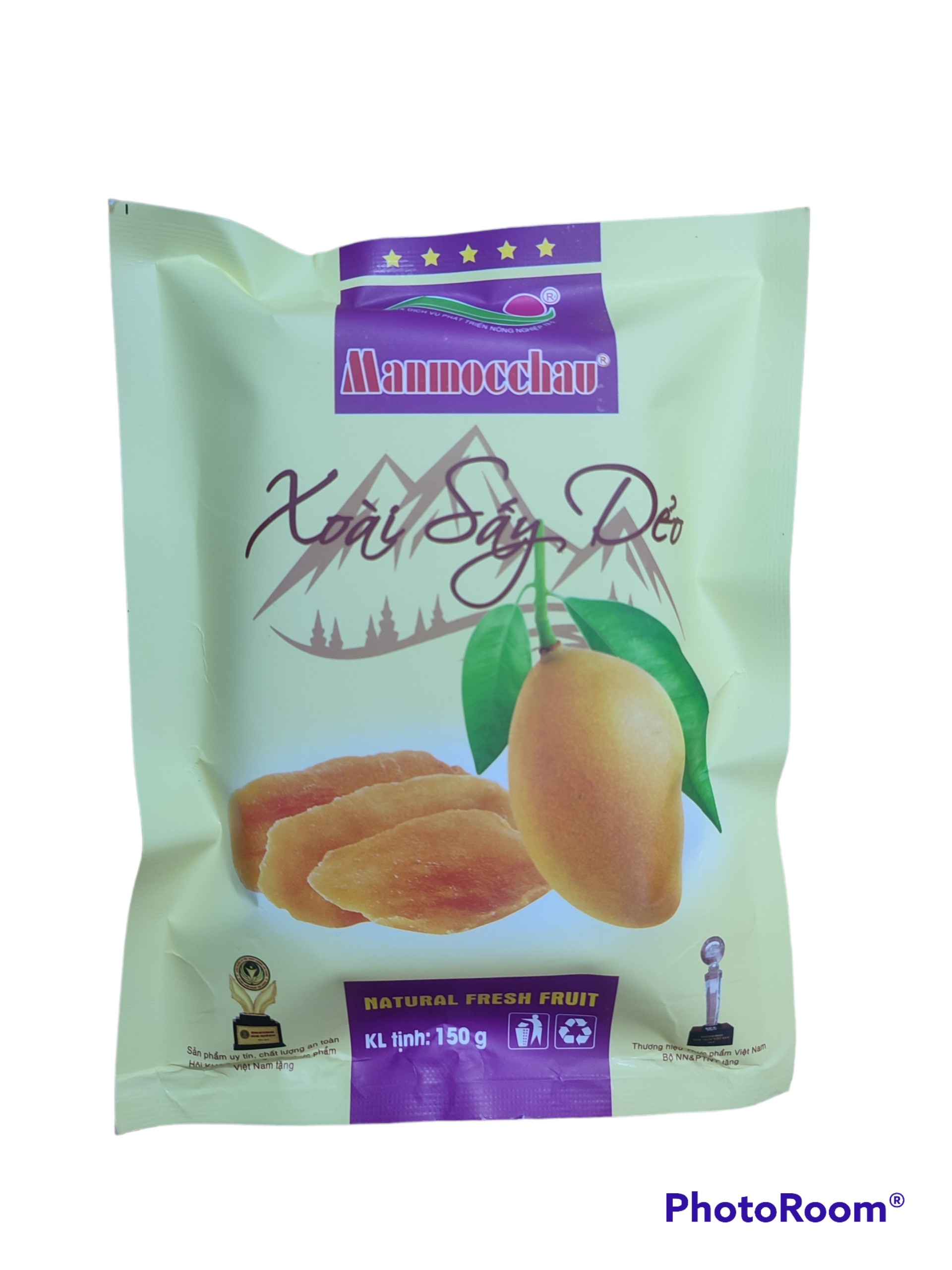 Xoài sấy dẻo mộc châu 150g