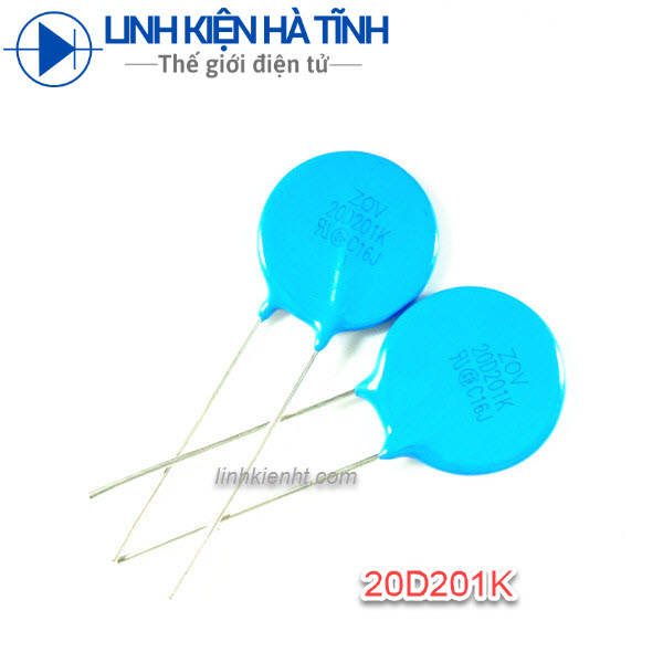 10 CON Tụ bảo vệ quá áp 110V 20D201K 20D201 20A 200V