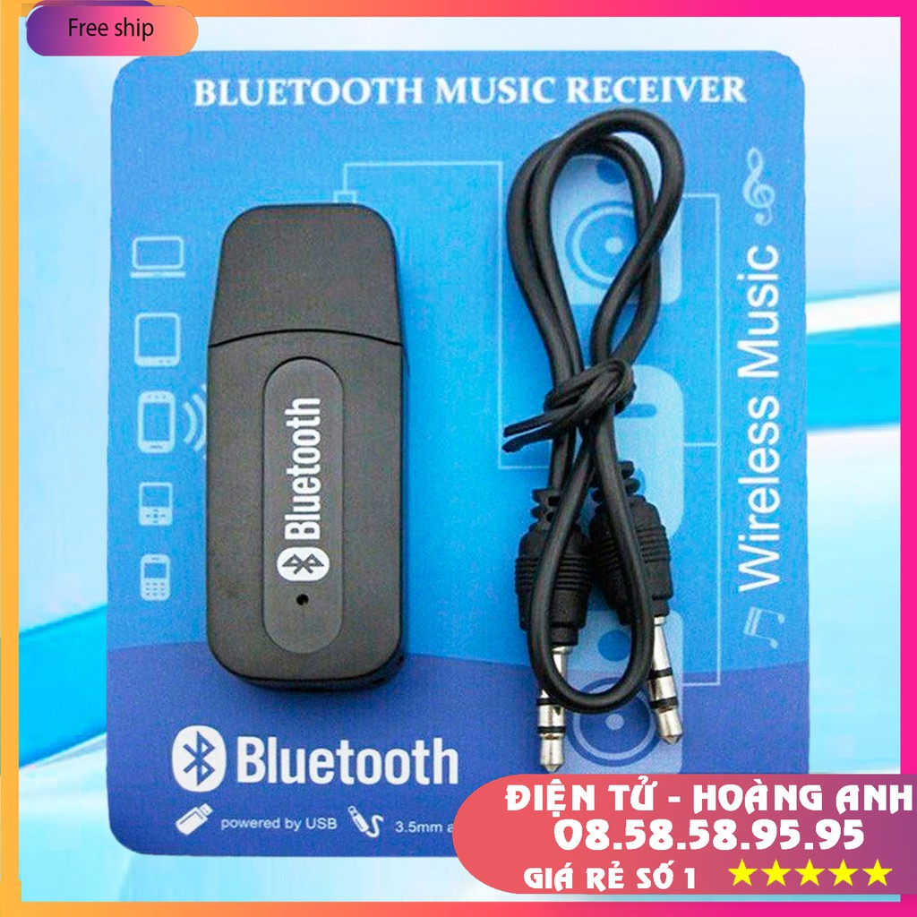 Usb bluetooth bt-163 và hjx-001 - bluetooth 5.0 biến loa thường thành loa bluetooth - thanhminhstoregh5g