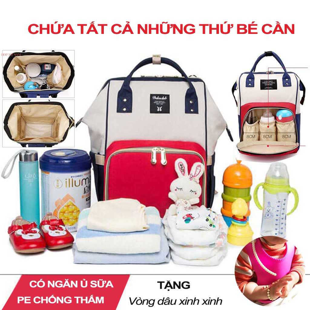 Túi bỉm sữa cho mẹ và bé