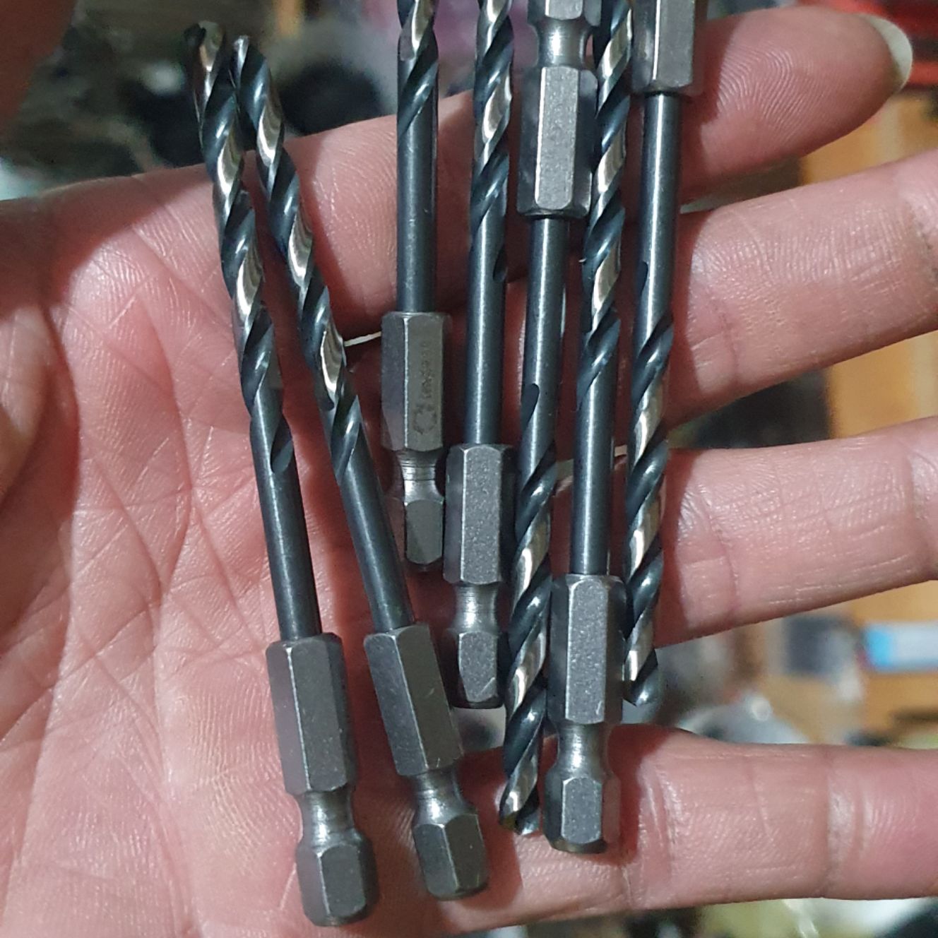 Mũi khoan inox , sắt chuôi lục giác