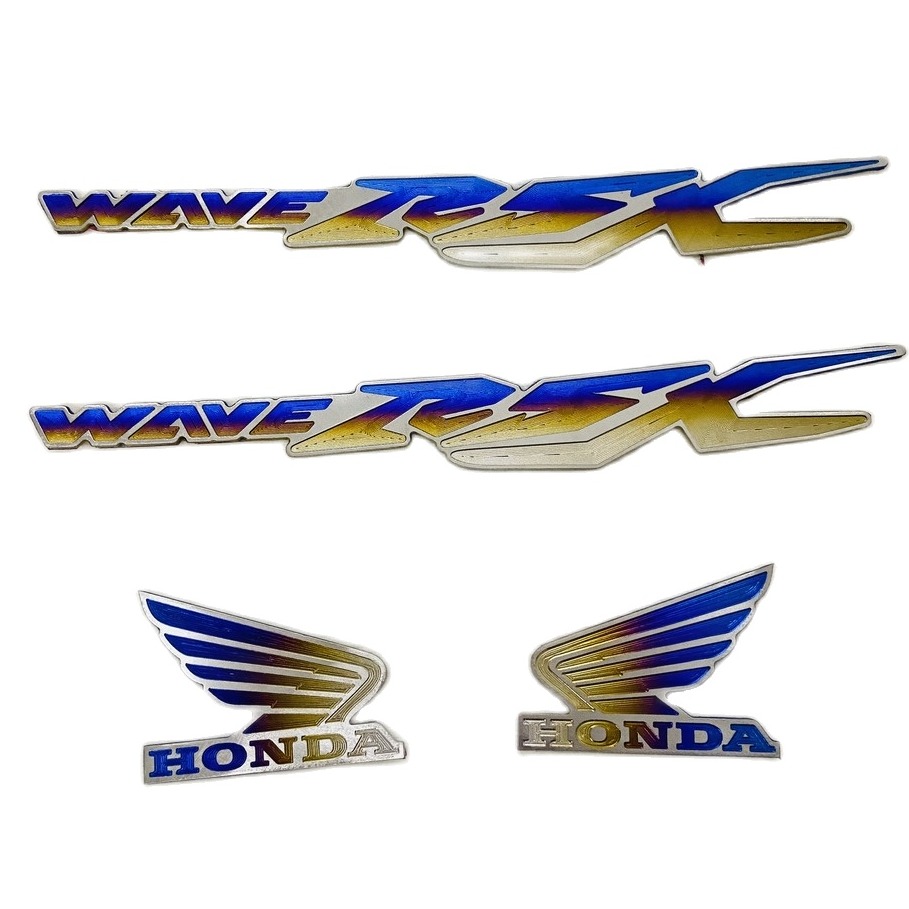 [HCM]Tem titan chữ xe honda WAVE RSX và logo titan CÁNH CHIM dán xe siêu đẹp ( CÓ SẲN KEO 3MM )