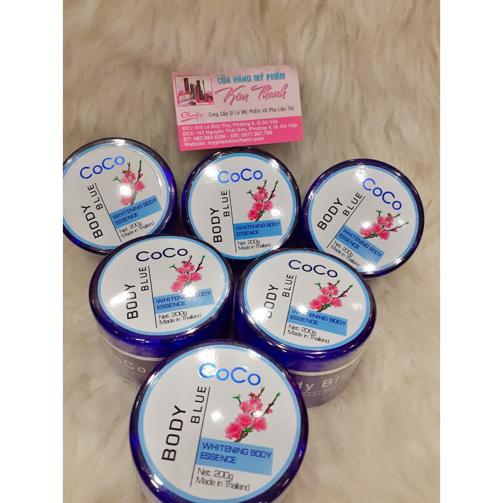 Kem body coco blue