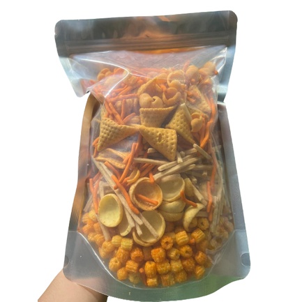 [Mã 99FMCG1 giảm 8% đơn 250K] 1KG BIM BIM MIX NHIỀU VỊ SNACK TÁ LẢ GIÒN TAN