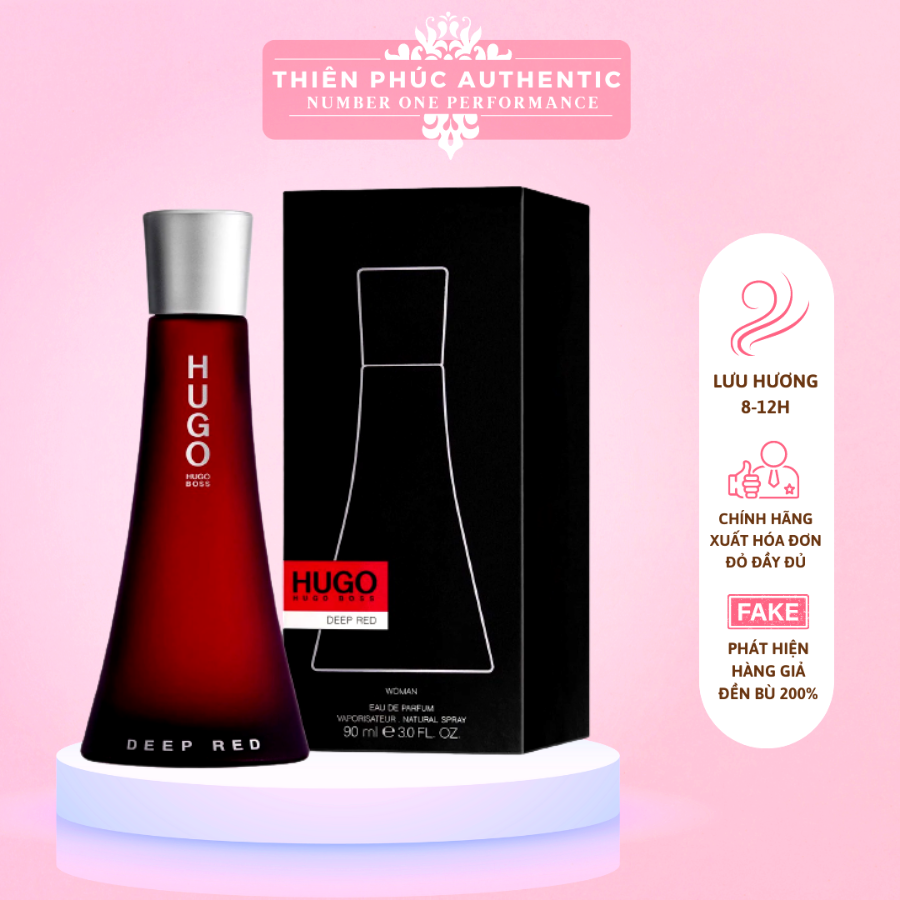 Nước hoa nữ hugo boss deep red 90ml