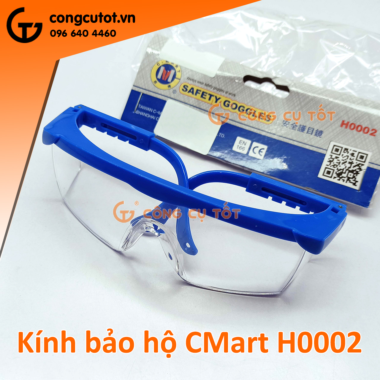Kính bảo hộ lao động - kính hàn cmart h0002 đài loan