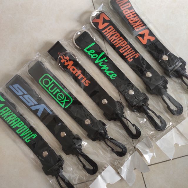 Móc chìa khóa in logo Akapovic, Durex, Nitron,v.v.v