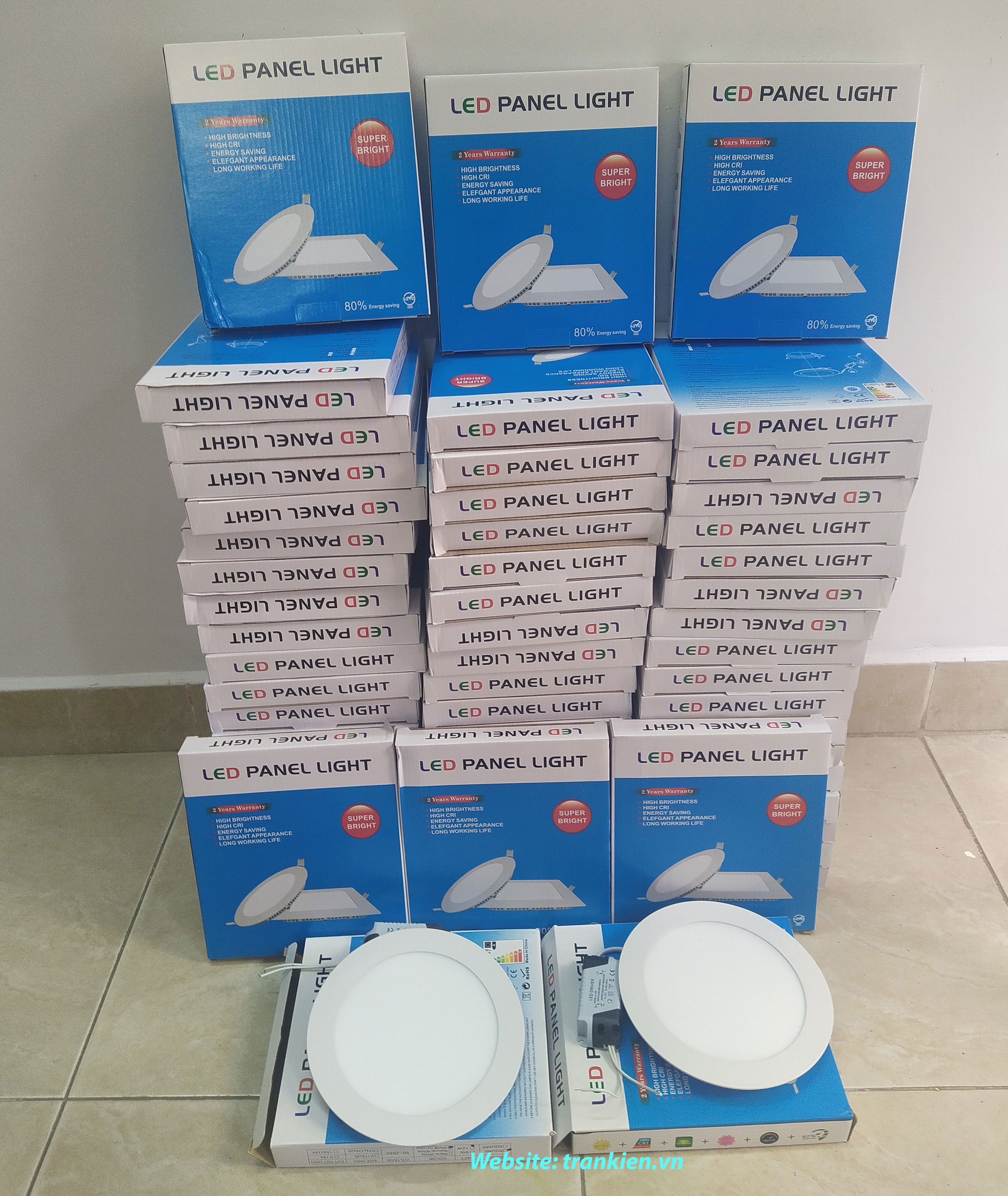 Đèn led âm trần tròn 12W Ánh sáng trắng