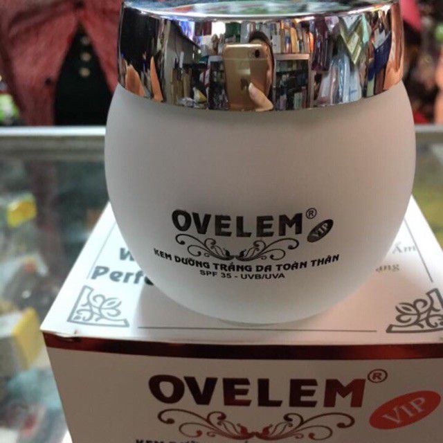 Kem dưỡng trắng da toàn thân ovelem