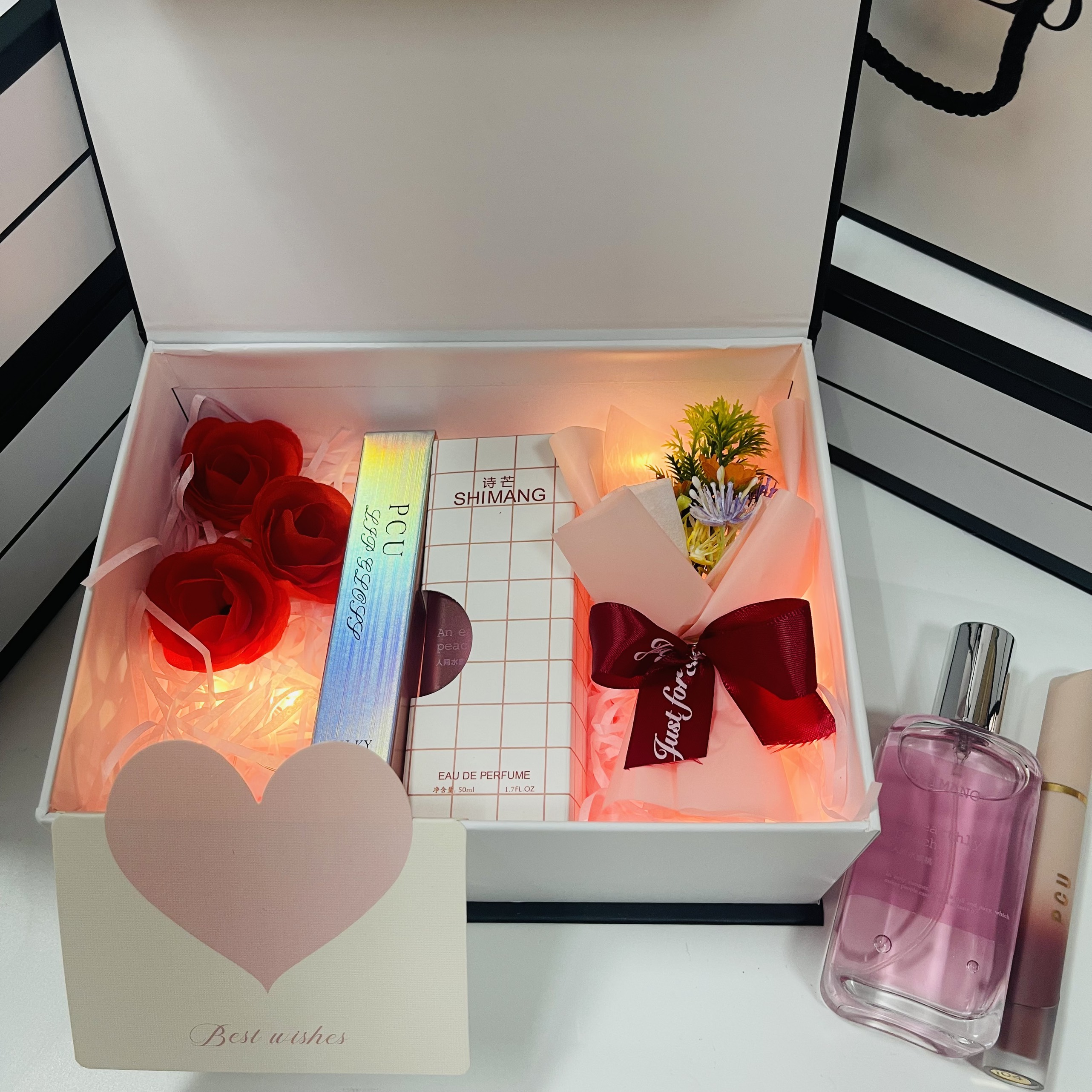 Combo quà tặng sinh nhật, valentine gồm son và nước hoa, quà tặng bạn gái