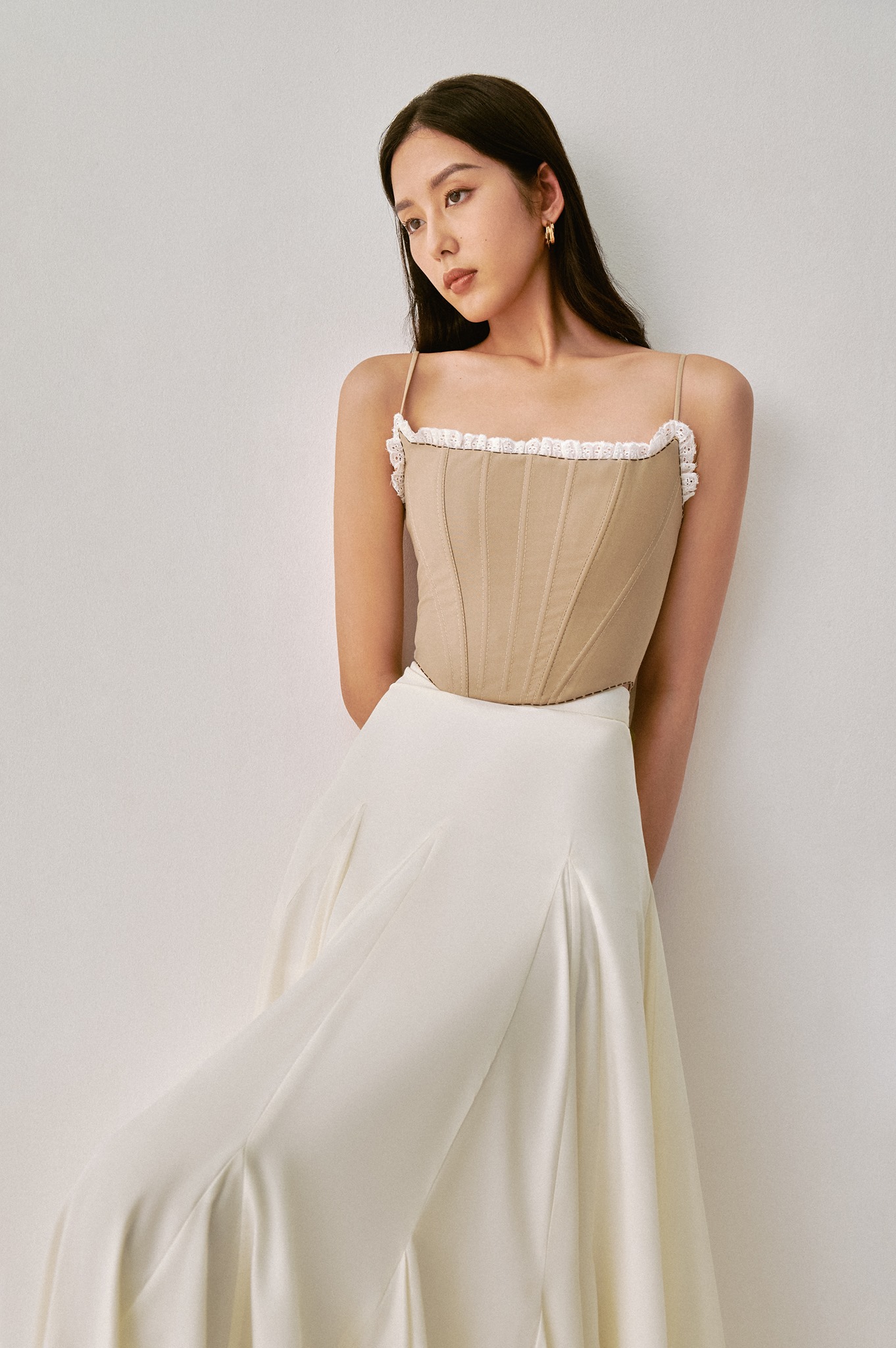 Maven - áo croptop corset phoebe top
