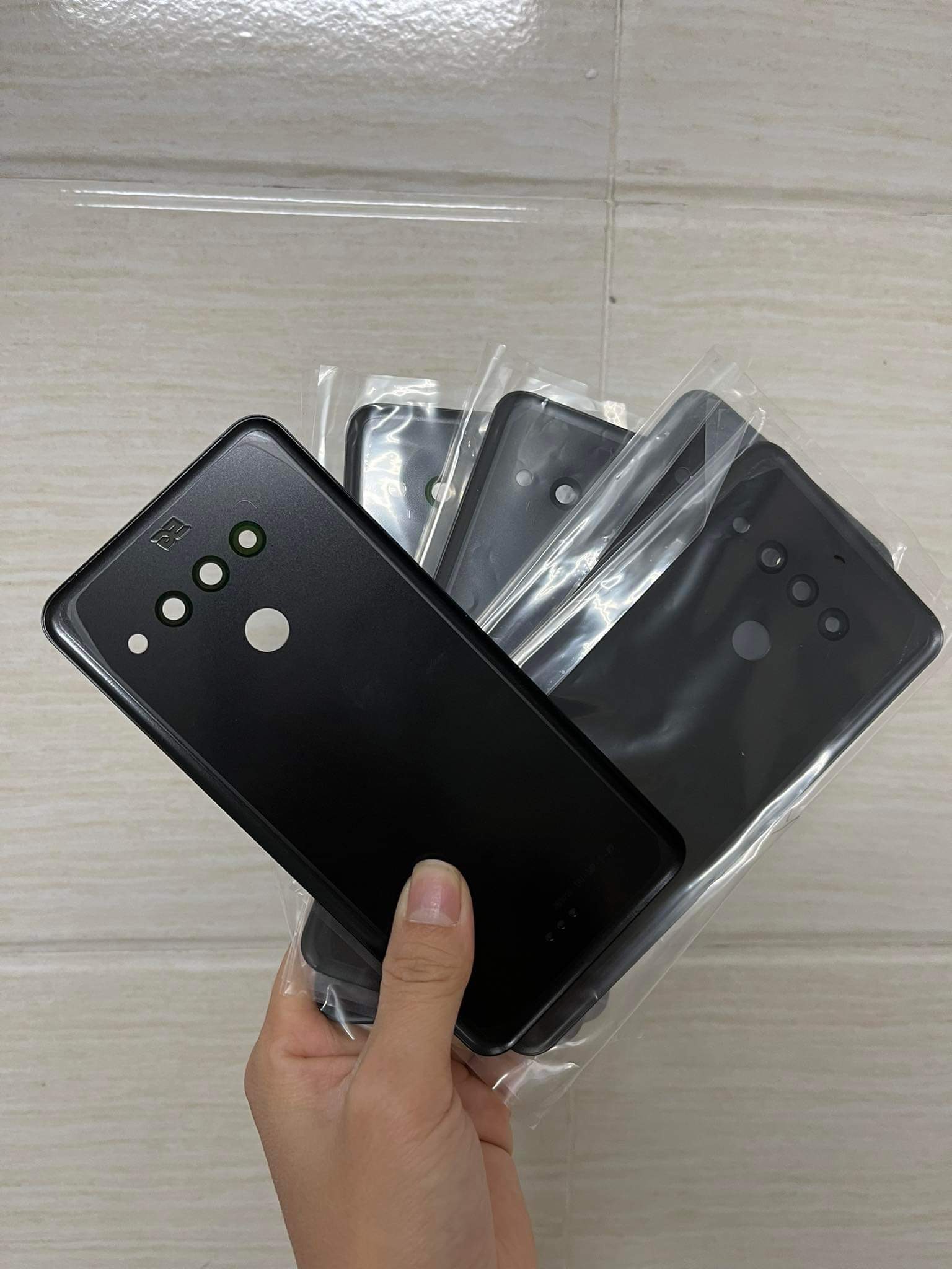 Nắp Lưng Điện Thoại Bằng Kính Thay Thế Chuyên Dụng Cho LG V50, kính lưng LG V50, Nắp lưng điện thoại thay thế chuyên dụng