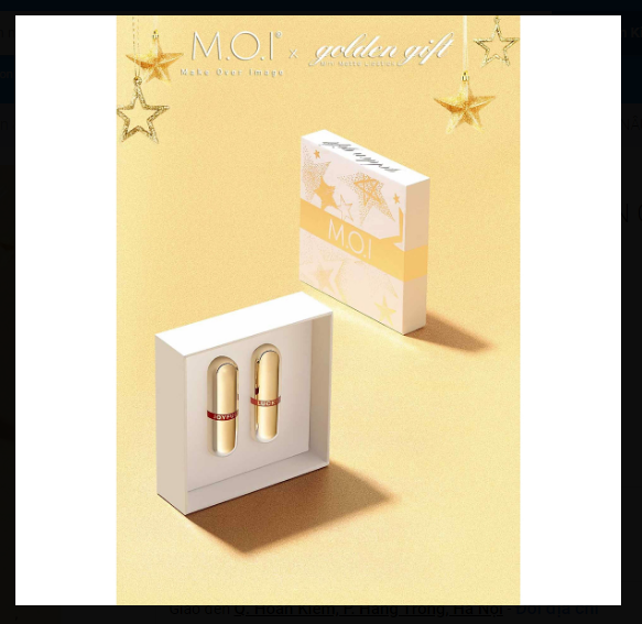 Set 2 joyful son thỏi mini golden gift m.o.i
