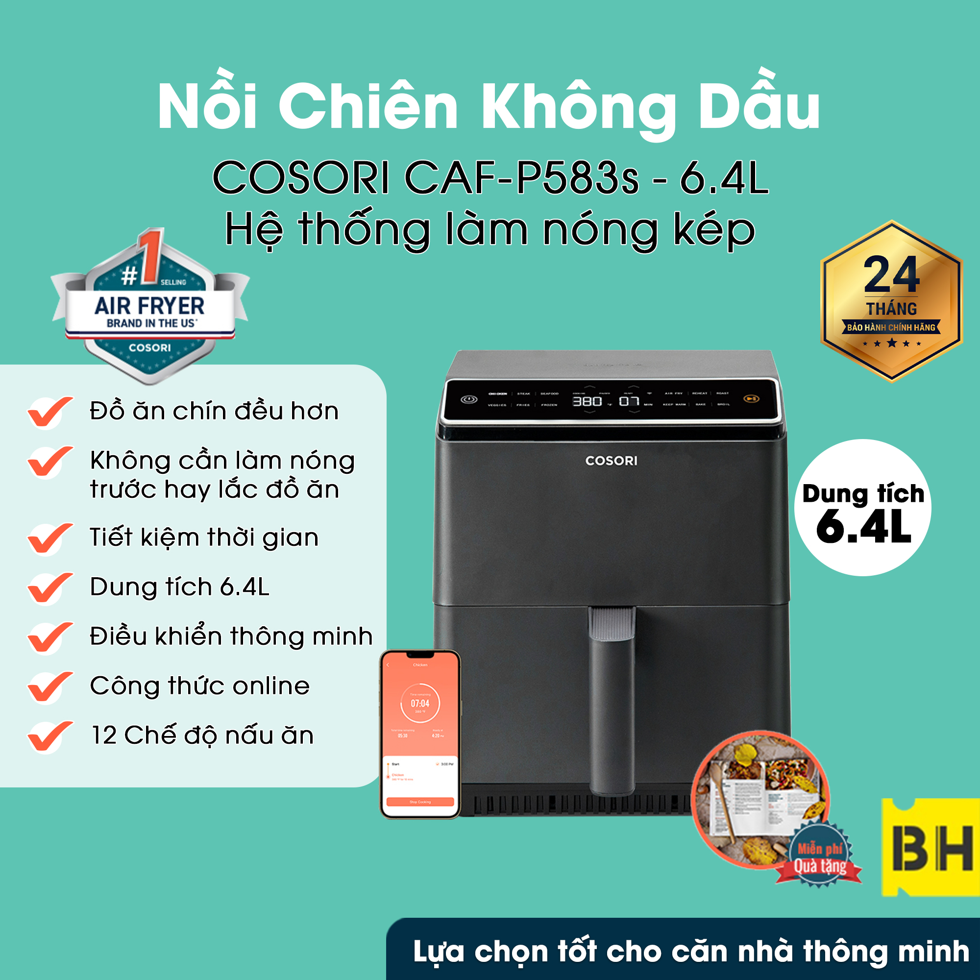 COSORI AIR FRYER CAF-P583s