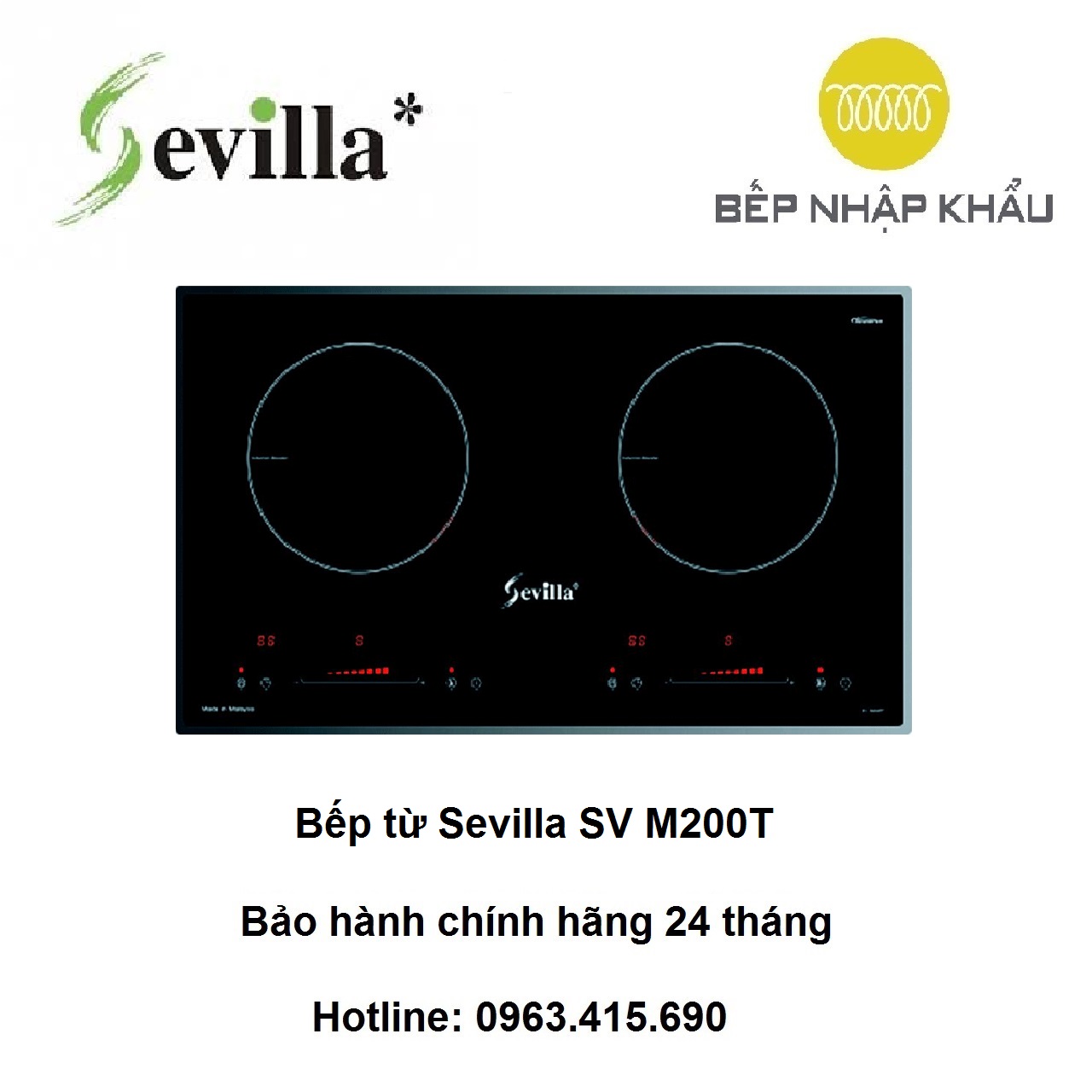 Bếp từ sevilla sv-m200t