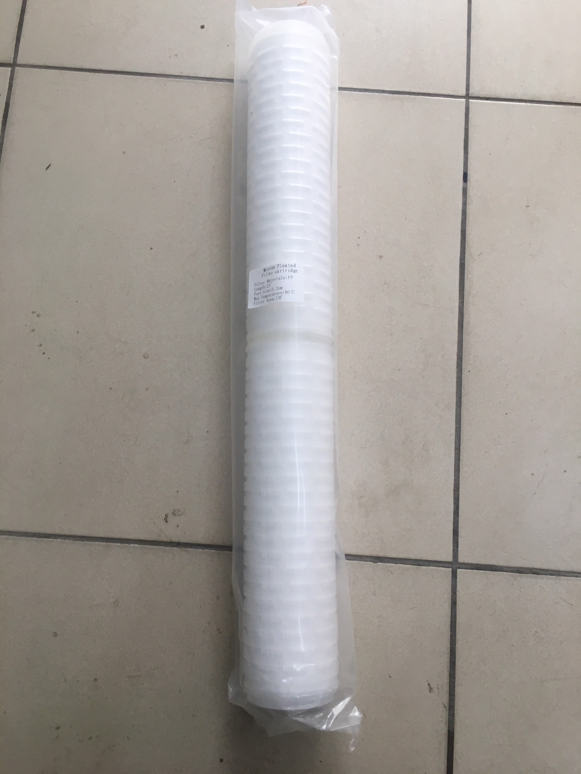Lõi lọc xác khuẩn 20inch