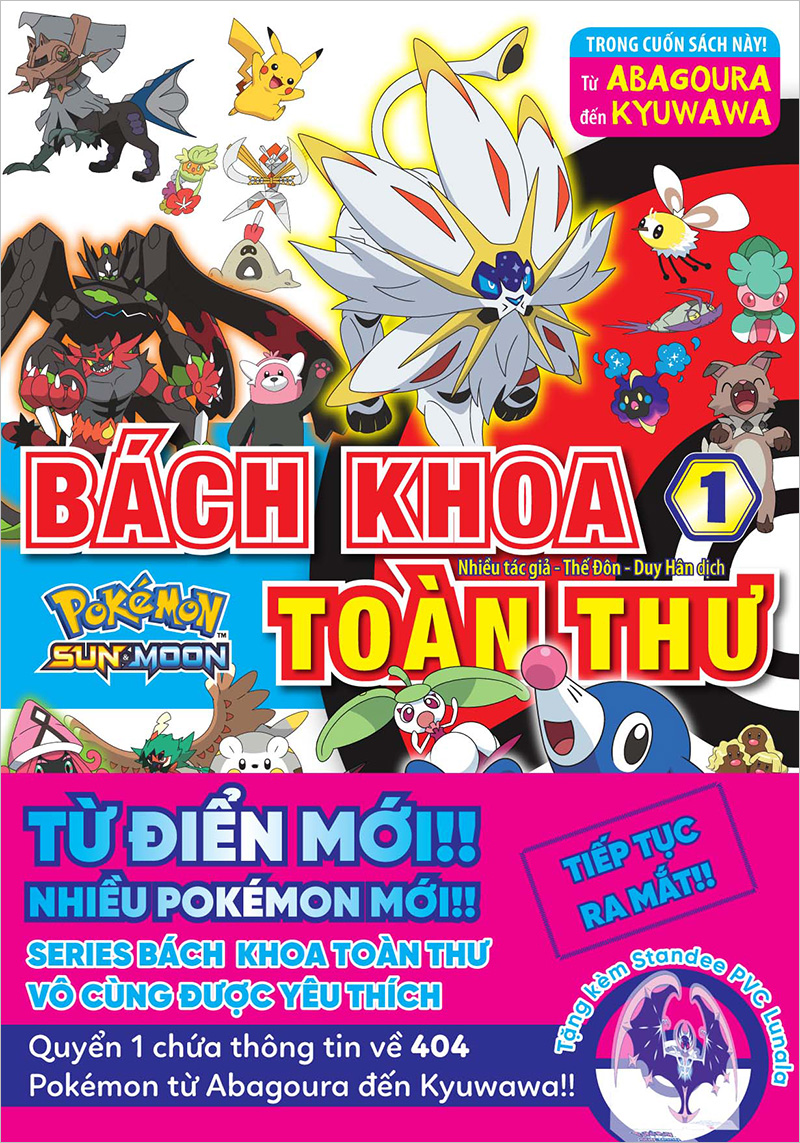 Kim đồng - bách khoa toàn thư pokémon sun & moon - tập 1