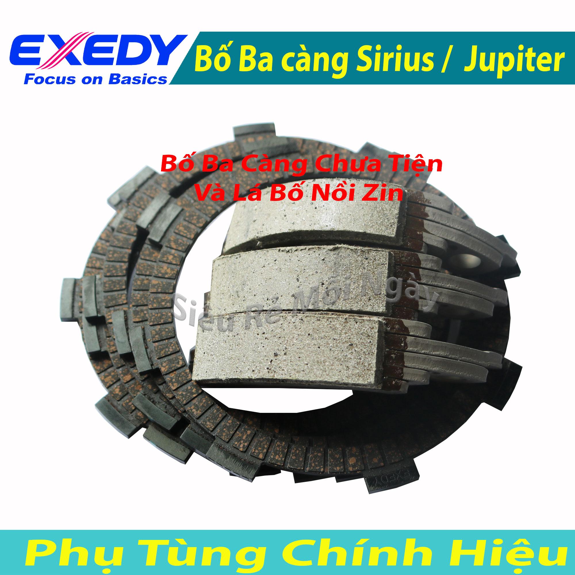 [HCM]Combo Lá Bố Nồi và Bố Ba Càng Sirius Jupiter EXEDY Hàng Zin