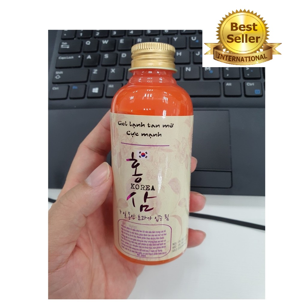 Gel lạnh tan mỡ cực mạnh hàn quốc - mẫu mới