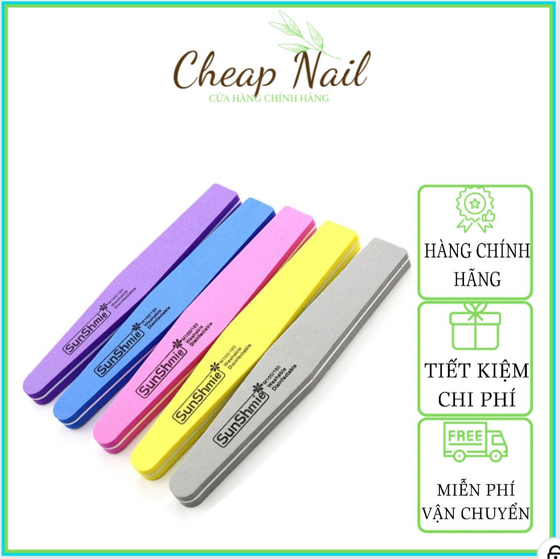 Phao dài dũa móng Sunshine, phao mịn chuyên dụng làm nail