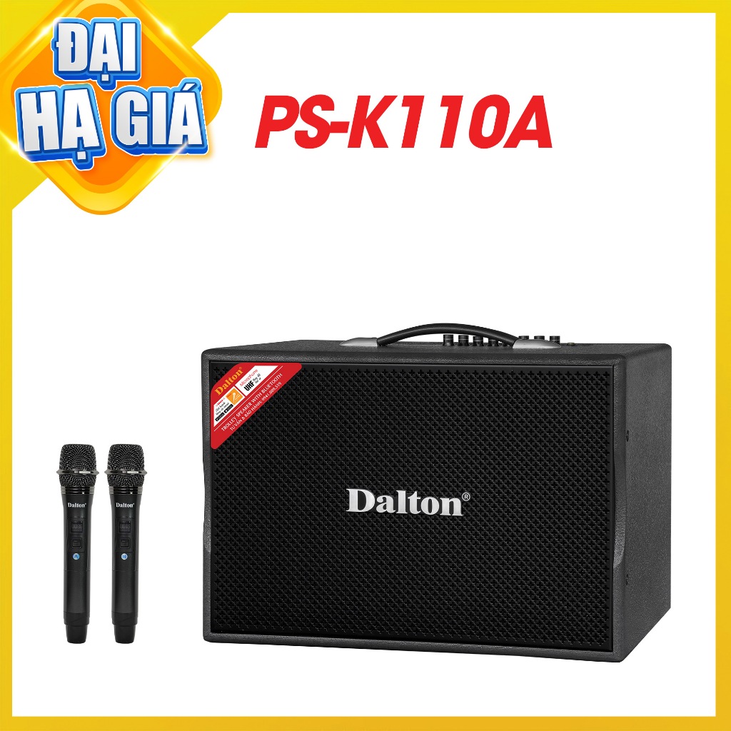 [HCM] Loa karaoke công suất lớn 280W chính hãng Dalton PS-K110A sản xuất tại Việt Nam, bass loa 2.5 