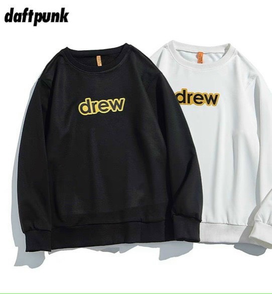Áo thun dài tay nỉ da cá sweater drew unisex freesize
