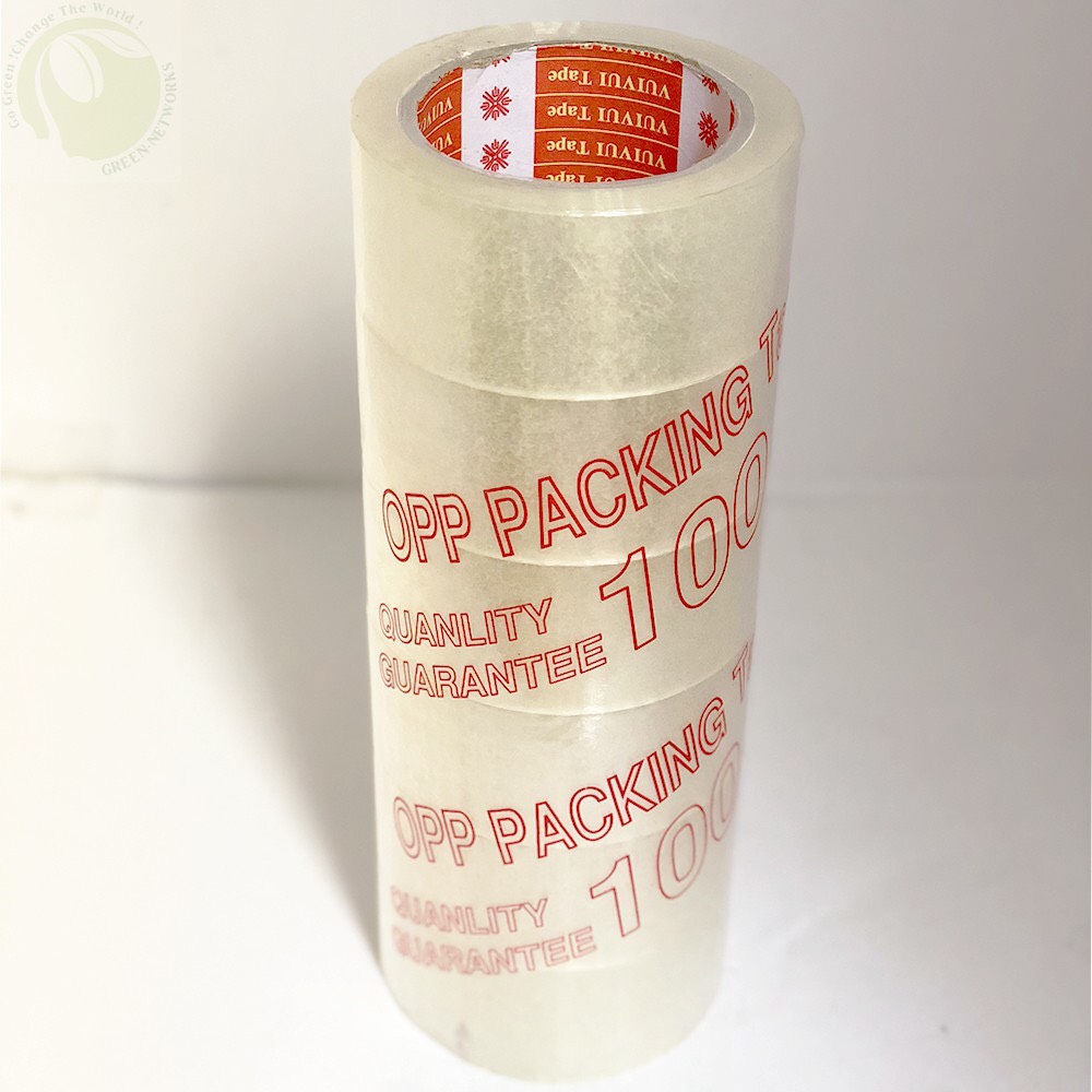 Băng keo trong đóng hàng - cuộn 100 yard