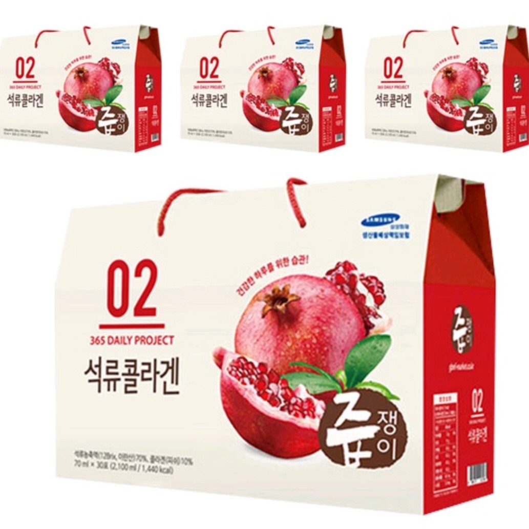 NƯỚC ÉP LỰU COLLAGEN  HÀN QUỐC 1 GÓI 70ML