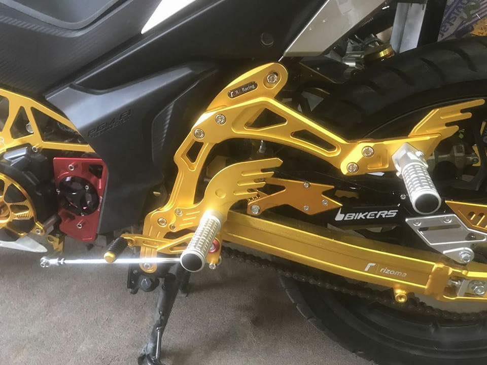 Bộ số gãy đôi nhôm cnc gắn winner 150, winner x, sonic