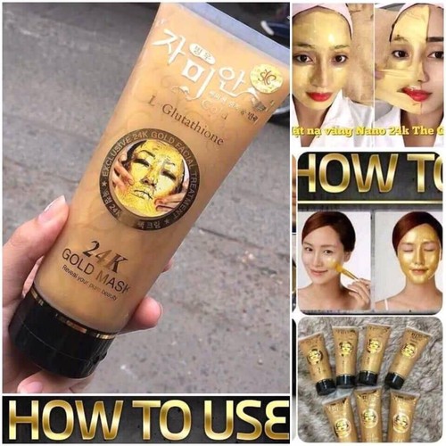 Gel đắp mặt nạ vàng 24k Tháilan