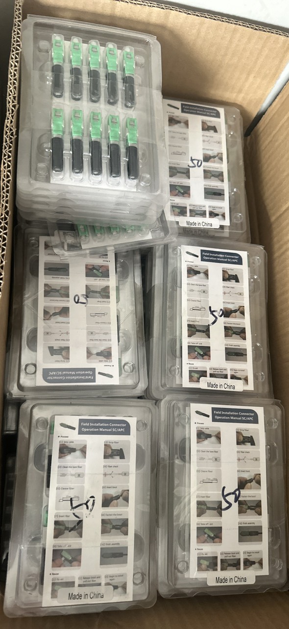 Combo 30 đầu fast connect fpt sc/apc